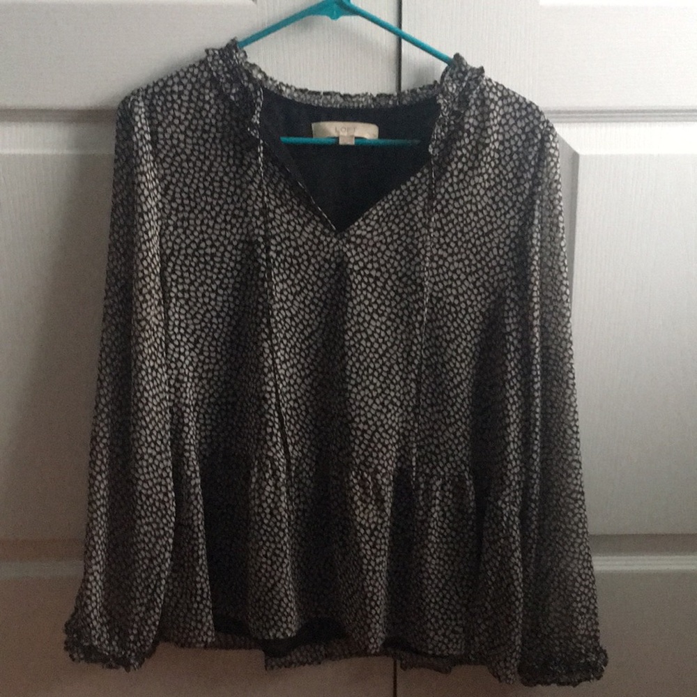 Loft long sleeve top